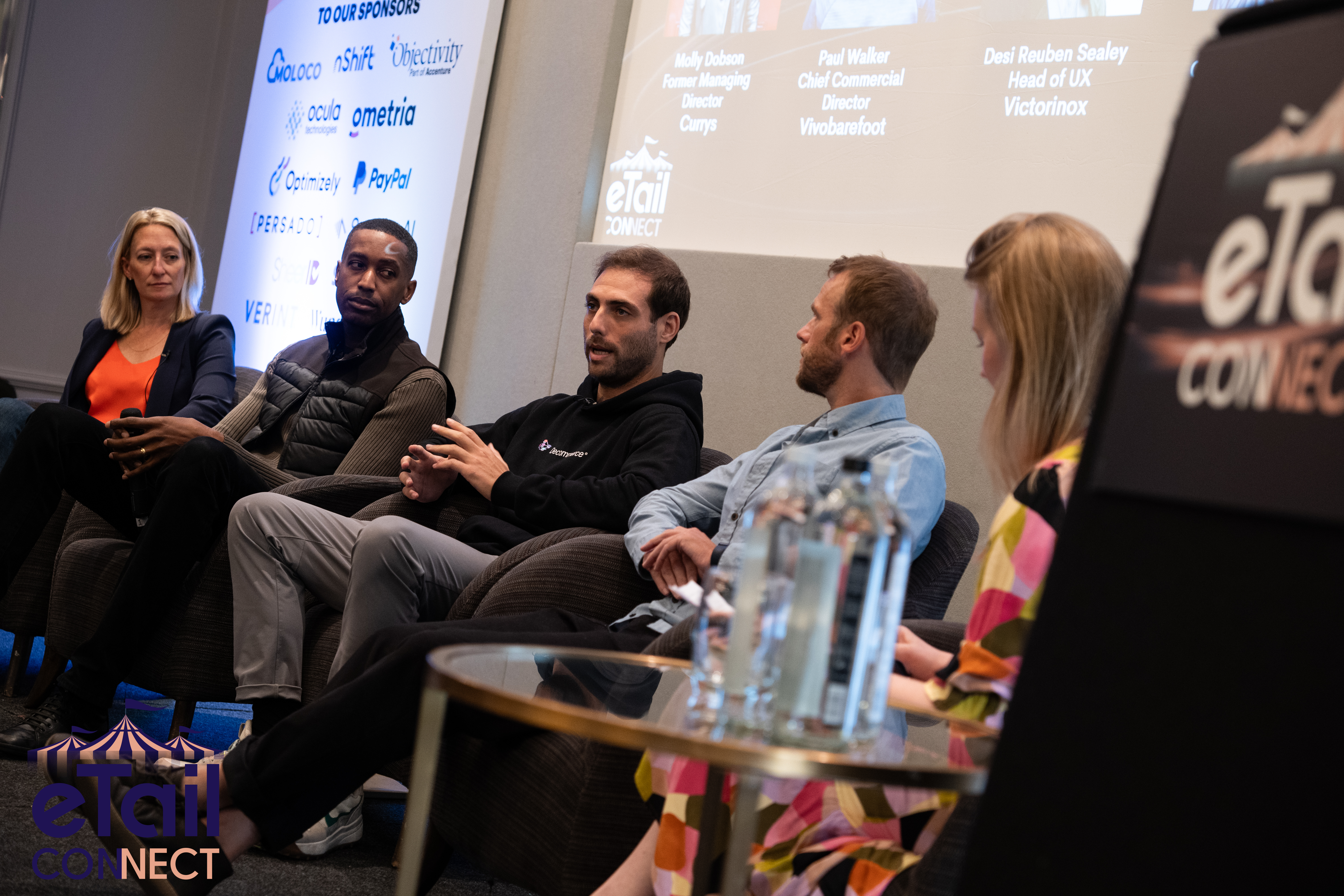 Roy on panel at eTail Connect